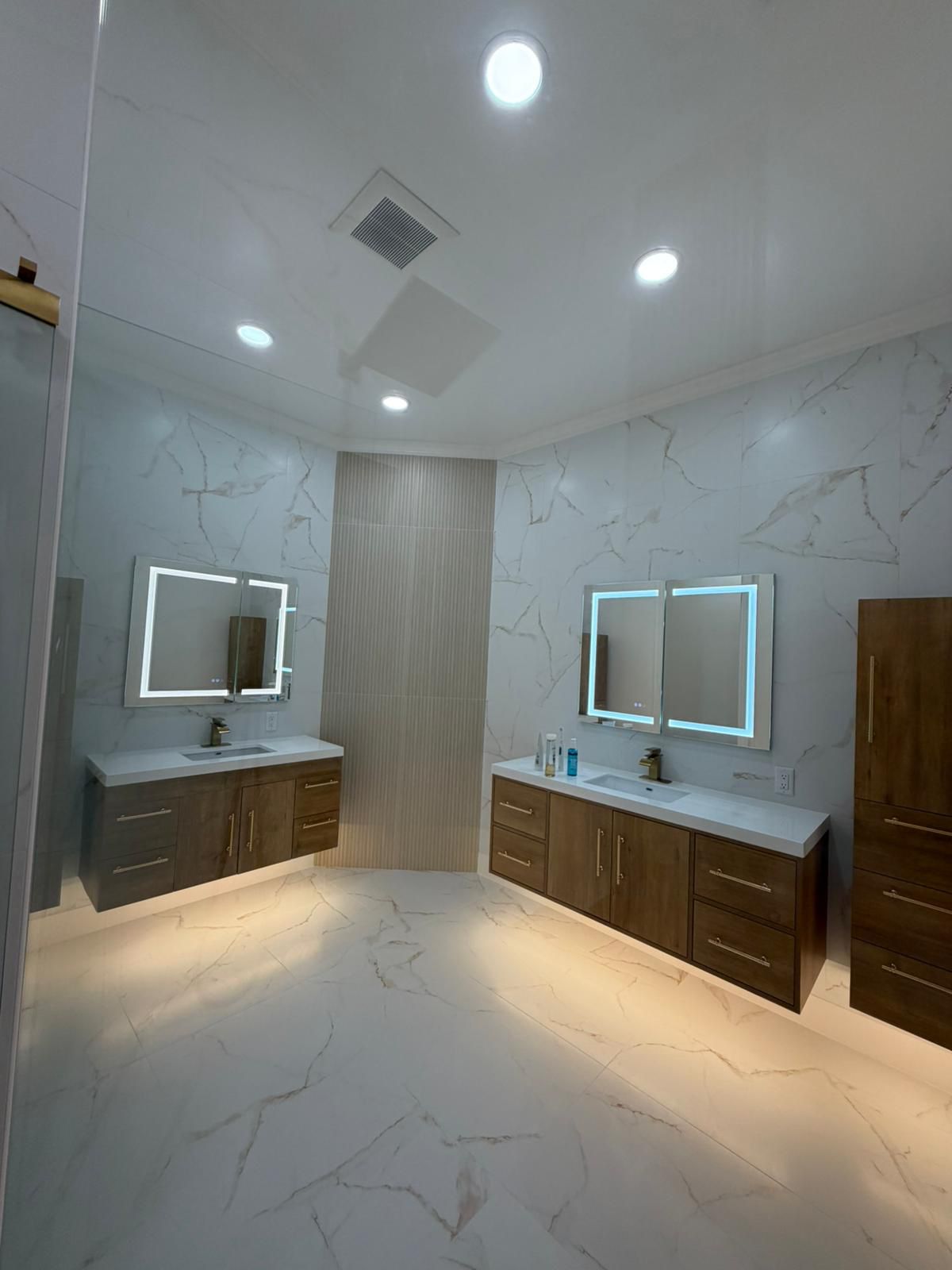 Marble Master Bath — Lakewood Ranch
